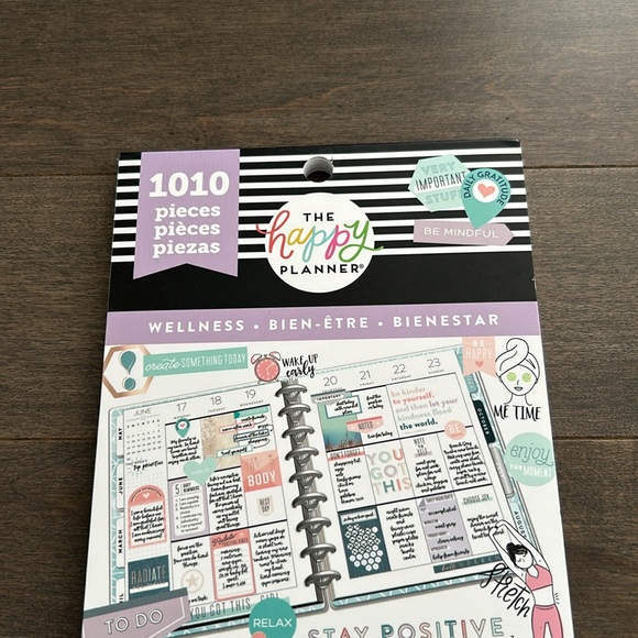 ME & MY BIG IDEAS Happy Planner Wellness Value Pack Sticker Book, Stationery - Picture 4 of 7